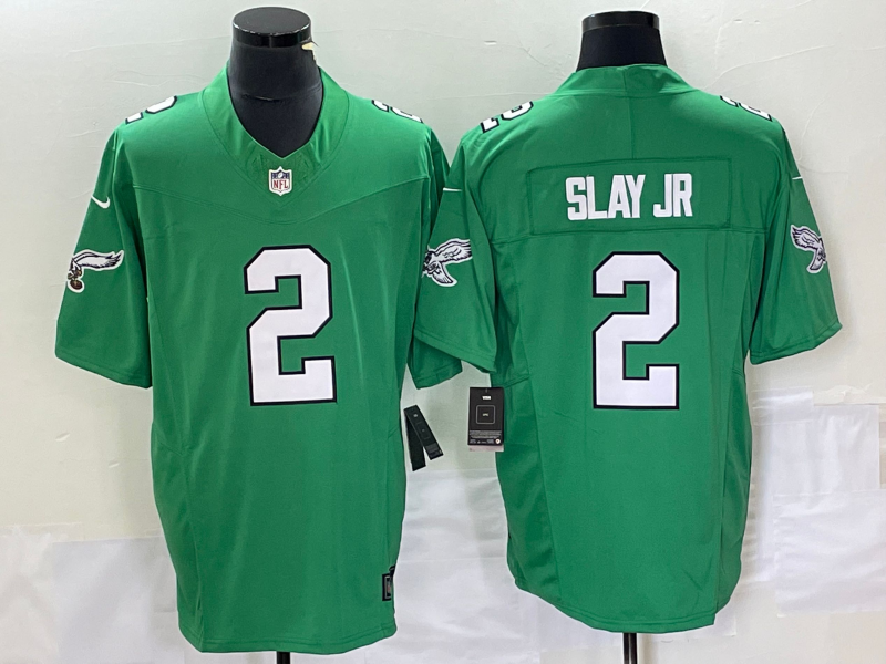 Men’s Philadelphia Eagles Darius Slay Jr. #2 Kelly Green Jersey