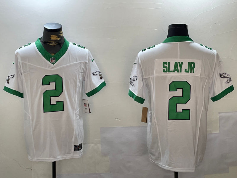 Men’s Philadelphia Eagles Darius Slay Jr. #2 White Alternate Jersey