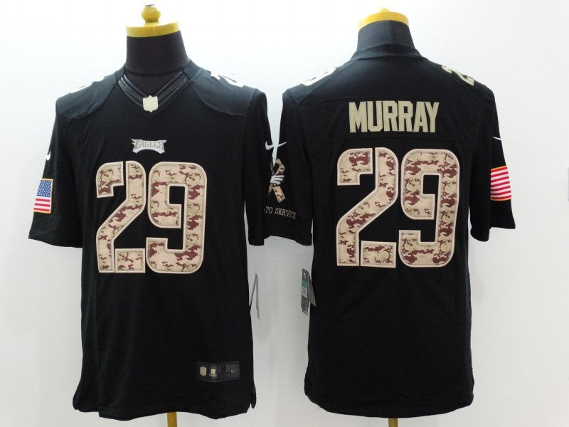 Men’s Philadelphia Eagles DeMarco Murray #29 Black Jersey