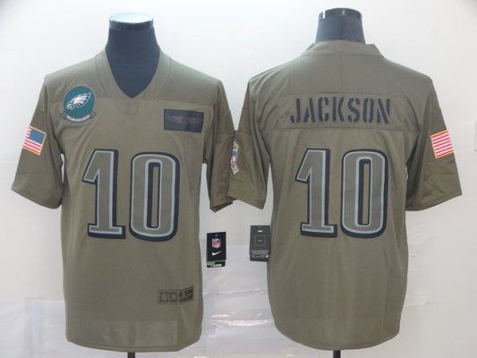 Men’s Philadelphia Eagles Desean Jackson #10 Brown Jersey