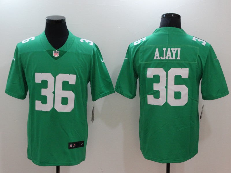 Men’s Philadelphia Eagles Jay Ajayi #36 Green Jersey
