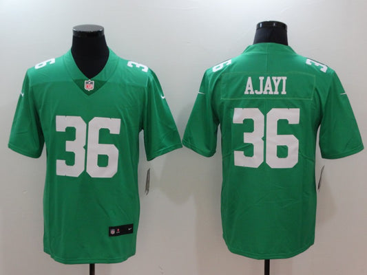 Men’s Philadelphia Eagles Jay Ajayi #36 Green Jersey