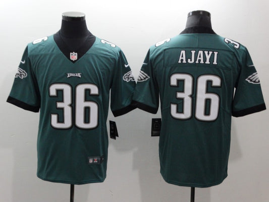 Men’s Philadelphia Eagles Jay Ajayi #36 Midnight Green Jersey