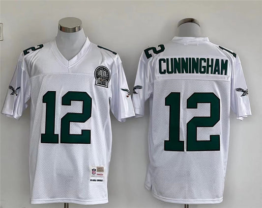 Men’s Philadelphia Eagles Randall Cunningham Mitchell & Ness White Legacy Jersey