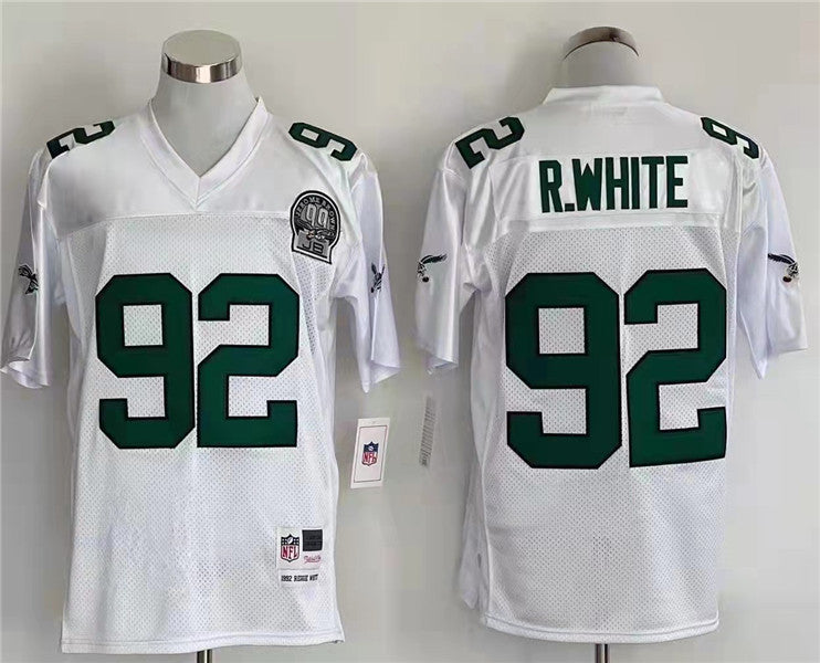 Men’s Philadelphia Eagles Reggie White Mitchell & Ness White Legacy Jersey