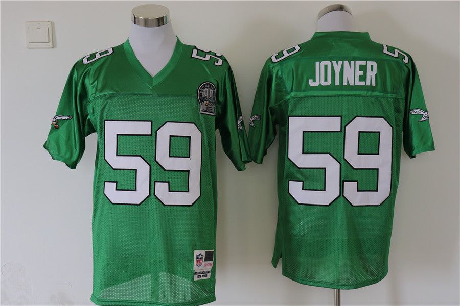 Men’s Philadelphia Eagles Seth Joyner Mitchell & Ness Kelly Green Legacy Jersey