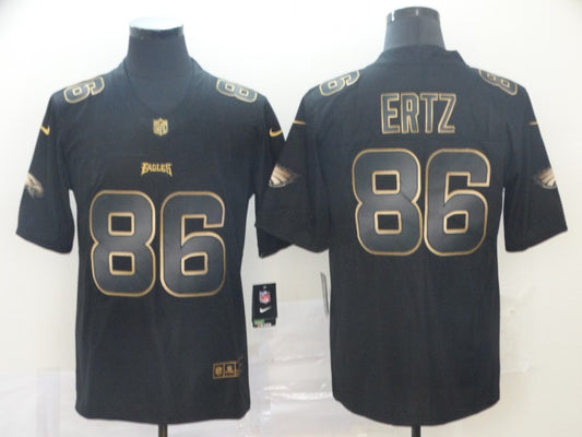 Men’s Philadelphia Eagles Zach Ertz #86 Black Team Jersey