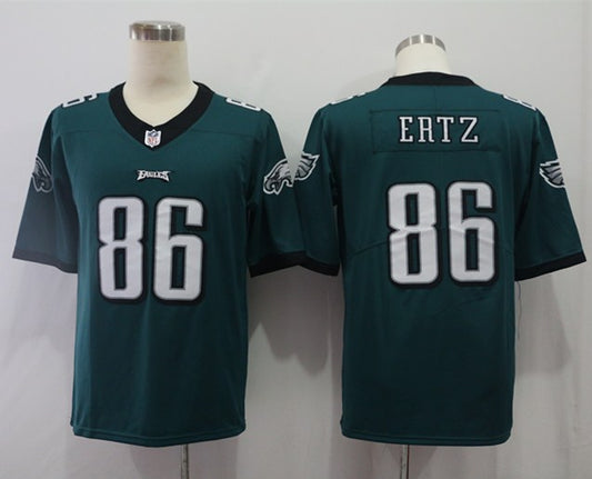 Men’s Philadelphia Eagles Zach Ertz #86 Midnight Green Jersey