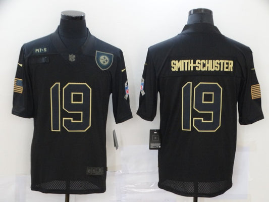 Men’s Pittsburgh Steelers #19 JuJu Smith-Schuster Black Jersey