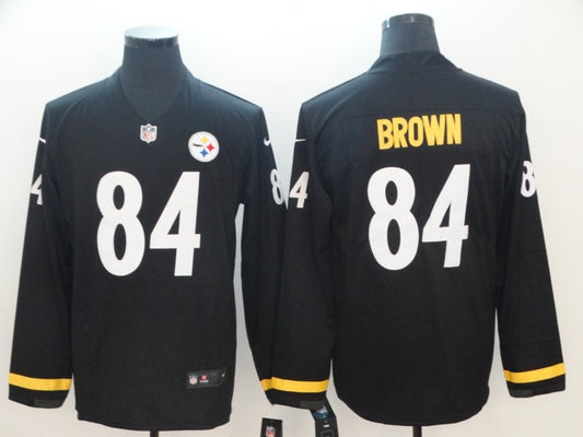 Men’s Pittsburgh Steelers Antonio Brown #84 Black Jersey