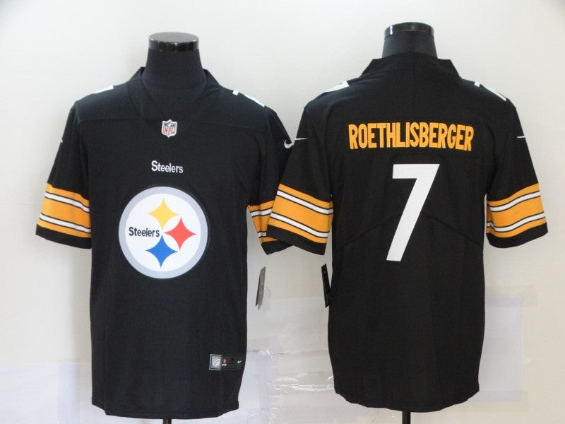 Men’s Pittsburgh Steelers Ben Roethlisberger #7 Black Jersey