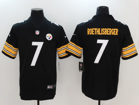 Men’s Pittsburgh Steelers Ben Roethlisberger #7 Black Jersey