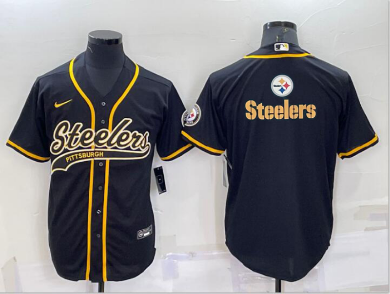 Men’s Pittsburgh Steelers Black Jersey
