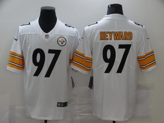 Men’s Pittsburgh Steelers Cameron Heyward #97 White Jersey