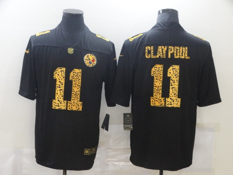 Men’s Pittsburgh Steelers Chase Claypool #11 Black Jersey