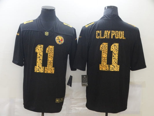 Men’s Pittsburgh Steelers Chase Claypool #11 Black Jersey