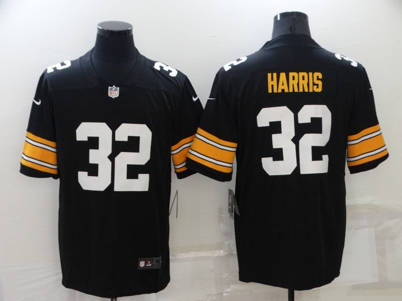Men’s Pittsburgh Steelers Franco Harris #32 Black Jersey
