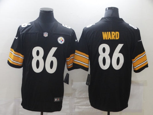 Men’s Pittsburgh Steelers Hines Ward #86 Black Jersey