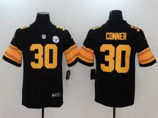 Men’s Pittsburgh Steelers James Conner #30 Black Alternate Legend Jersey