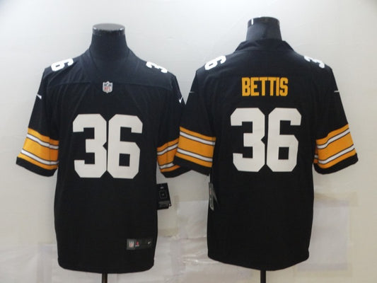 Men’s Pittsburgh Steelers Jerome Bettis #36 Black Jersey