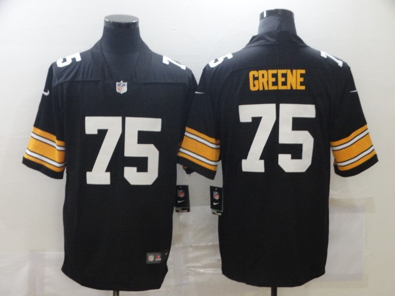 Men’s Pittsburgh Steelers Joe Greene #75 Black Jersey