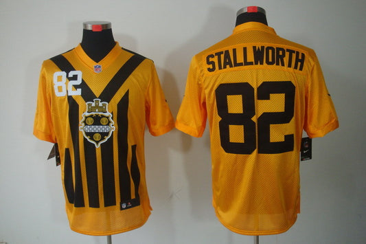 Men’s Pittsburgh Steelers John Stallworth #82 Gold Jersey
