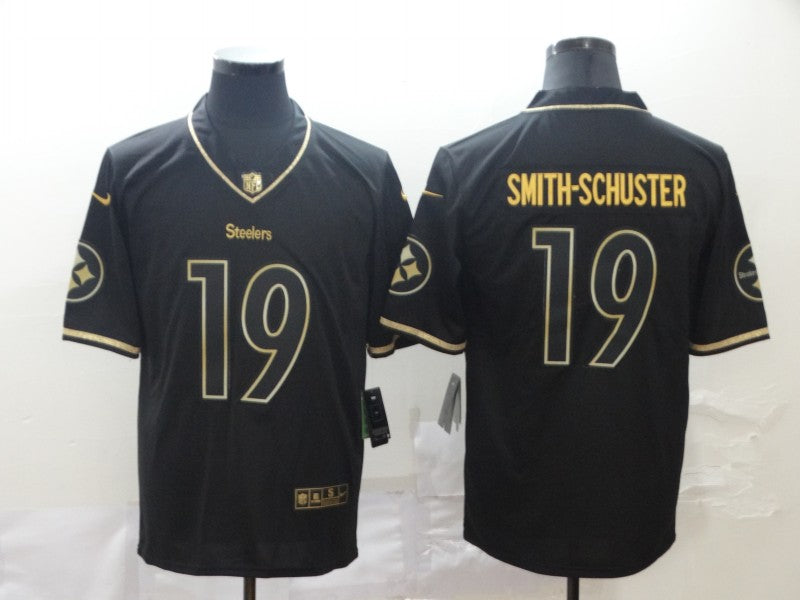 Men’s Pittsburgh Steelers JuJu Smith-Schuster #19 Black Alternate Jersey