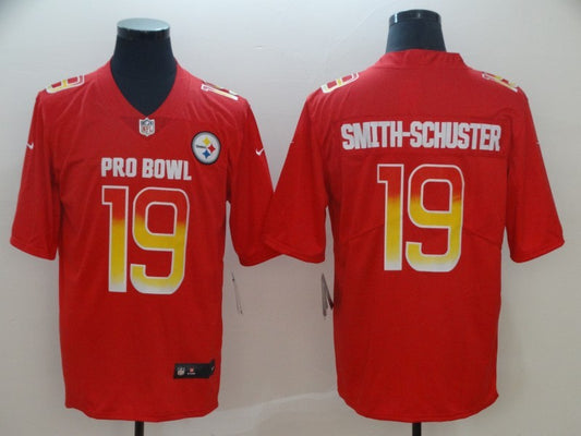 Men’s Pittsburgh Steelers JuJu Smith-Schuster #19 Red Jersey