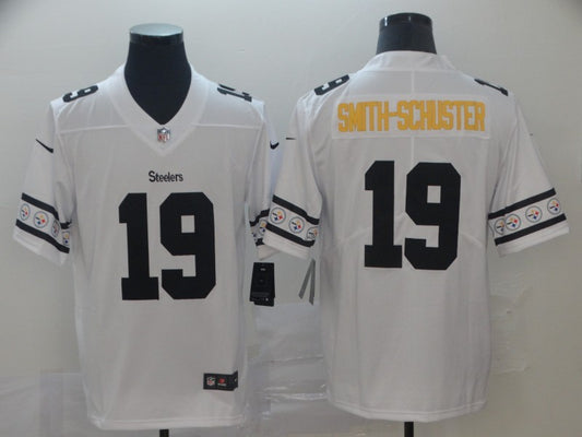 Men’s Pittsburgh Steelers JuJu Smith-Schuster #19 White Jersey