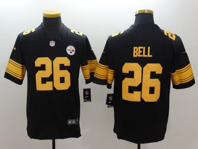 Men’s Pittsburgh Steelers LeVeon Bell #26 Black Alternate Legend Jersey