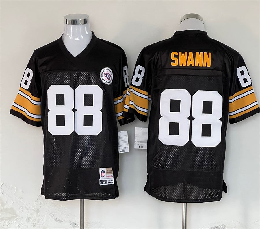 Men’s Pittsburgh Steelers Lynn Swann Mitchell & Ness Black Legacy Jersey