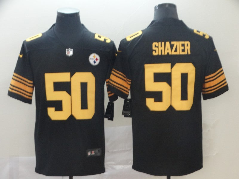 Men’s Pittsburgh Steelers Ryan Shazier #50 Black Alternate Legend Jersey