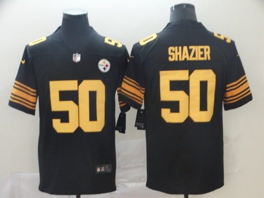 Men’s Pittsburgh Steelers Ryan Shazier #50 Black Alternate Legend Jersey