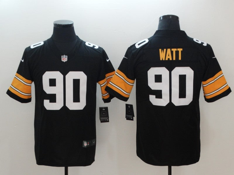 Men’s Pittsburgh Steelers T.J. Watt #90 Black Jersey