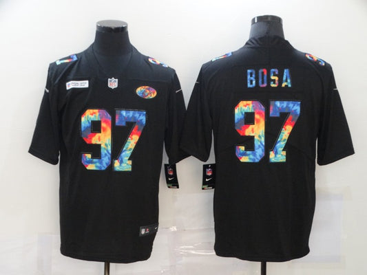 Men’s San Francisco 49ers Nick Bosa #97 Black Jersey
