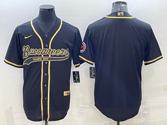 Men’s Tampa Bay Buccaneers Black Blank Jersey