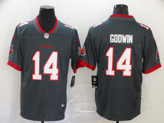 Men’s Tampa Bay Buccaneers Chris Godwin #14 Gray Jersey