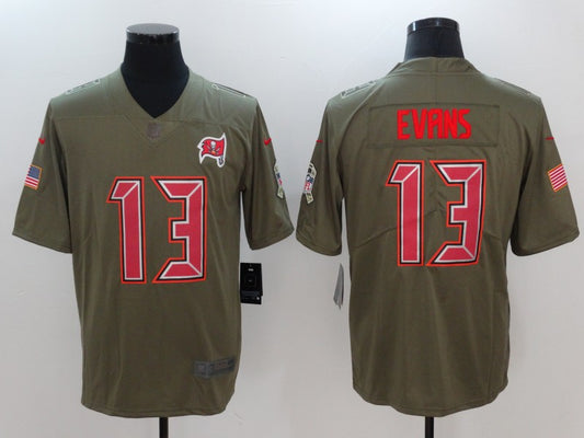 Men’s Tampa Bay Buccaneers Mike Evans #13 Brown Alternate Jersey