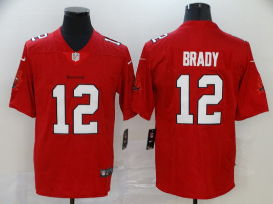Men’s Tampa Bay Buccaneers Tom Brady #12 Red Jersey