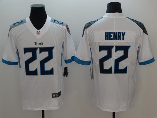 Men’s Tennessee Titans #22 Derrick Henry Jersey White
