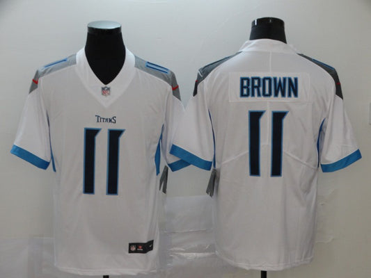 Men’s Tennessee Titans A.J. Brown #11 White Jersey