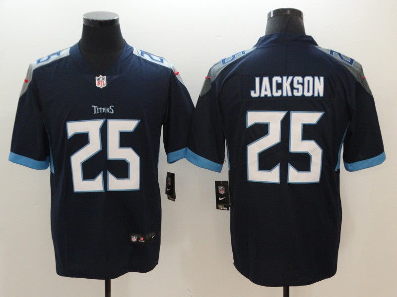 Men’s Tennessee Titans Adoree Jackson #25 Navy Jersey