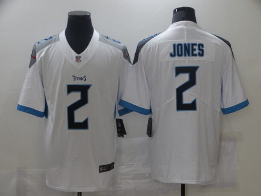 Men’s Tennessee Titans Julio Jones #2 White Jersey