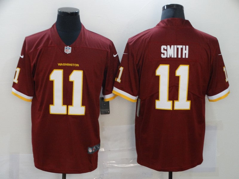 Men’s Washington Commanders Alex Smith #11 Red Jersey