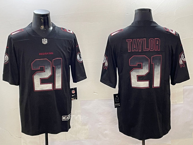 Men’s Washington Commanders Sean Taylor #21 Black Jersey