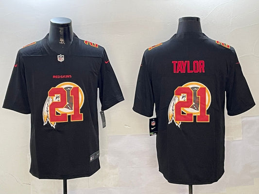 Men’s Washington Commanders Sean Taylor #21 Black Jersey