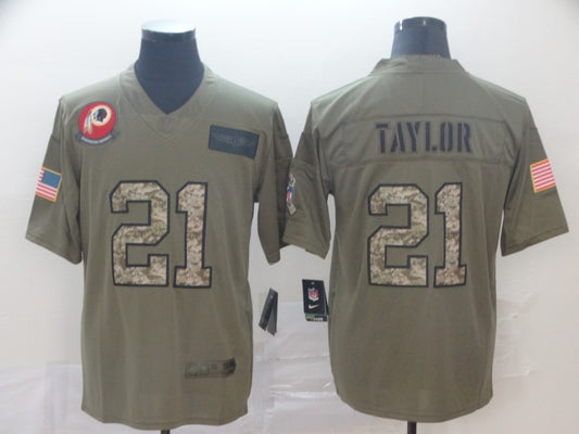 Men’s Washington Commanders Sean Taylor #21 Brown Jersey