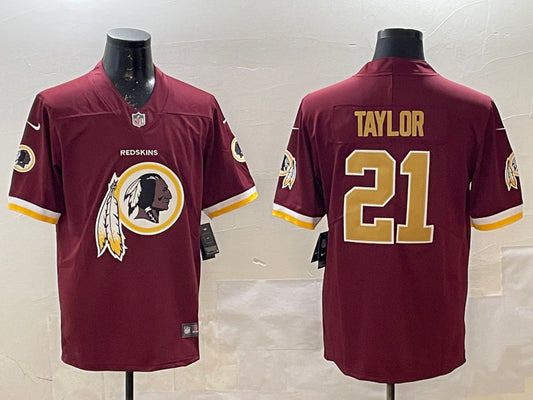 Men’s Washington Commanders Sean Taylor #21 Burgundy Jersey