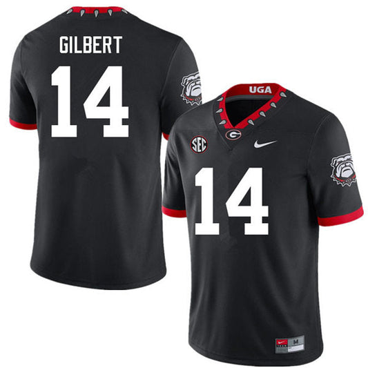 Men's #14 Arik Gilbert Georgia Bulldogs College Football Jersey