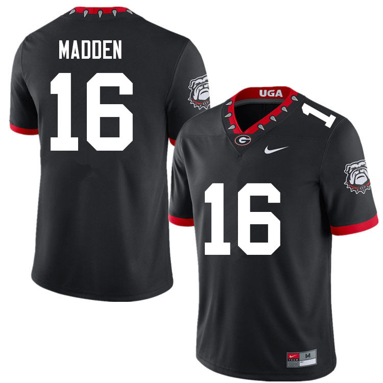 Men's #16 C.J. Madden Georgia Bulldogs College Football Jersey